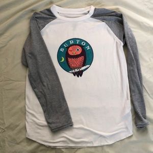 Owl Print T-Shirt Sz M